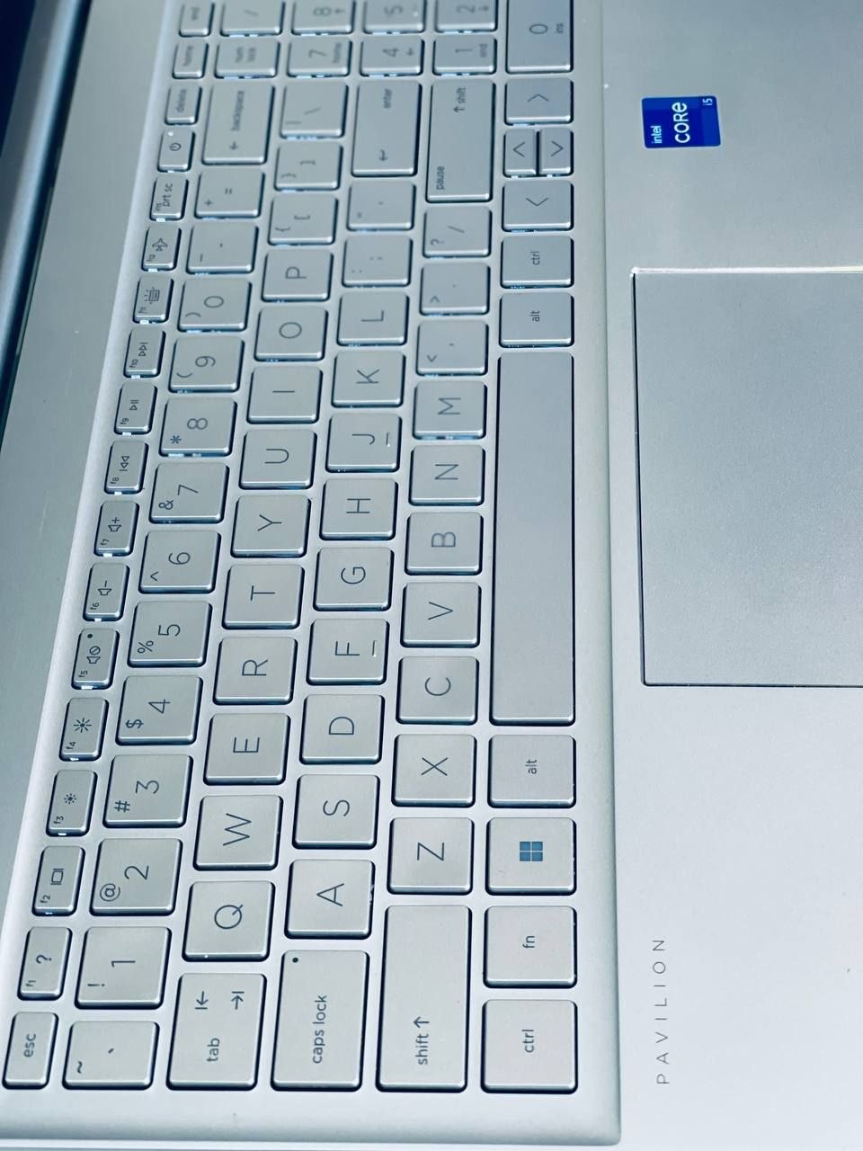 HP Pavilion ,keybord view