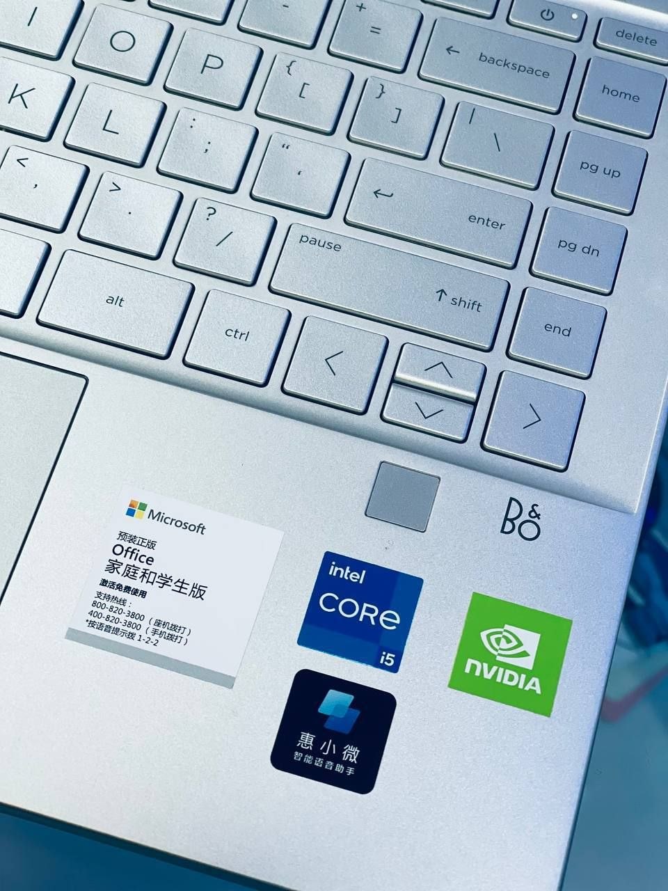 HP Pavilion,keybord view