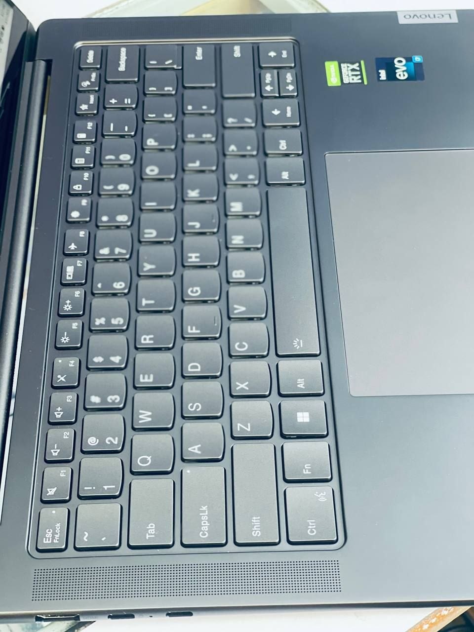 Lanovo yoga,keybord view