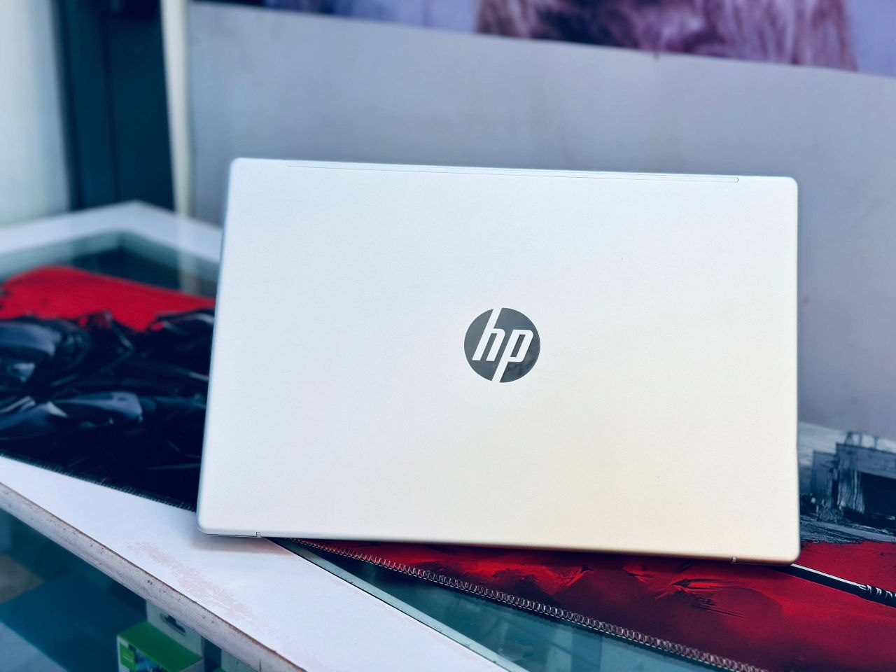 HP notebook,Back side view