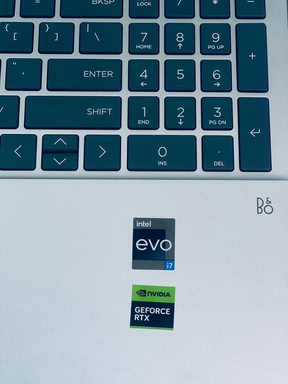 HP Pavilion Plus,keybord view