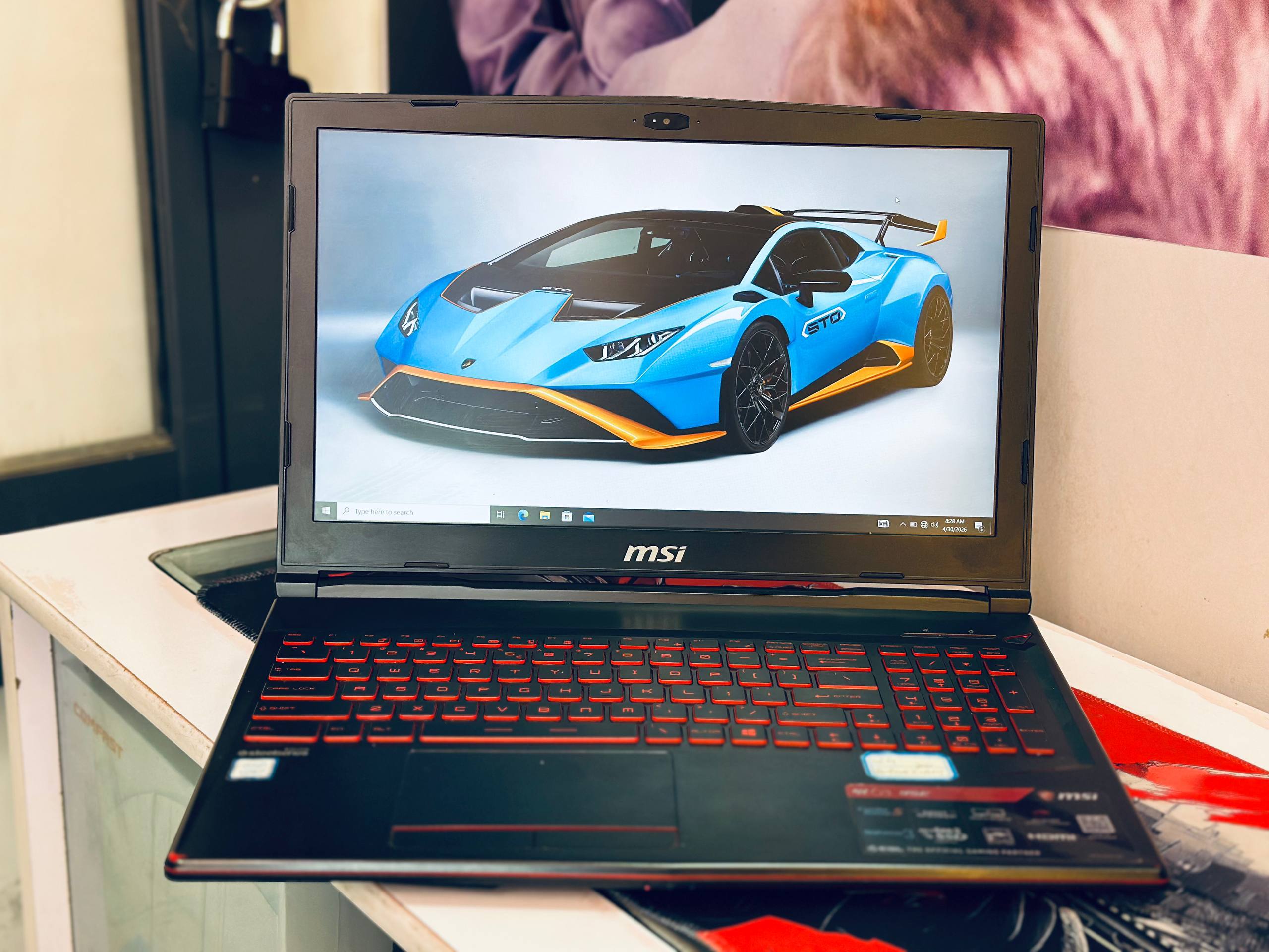 MSI 9TH GEN 15.6 INCH